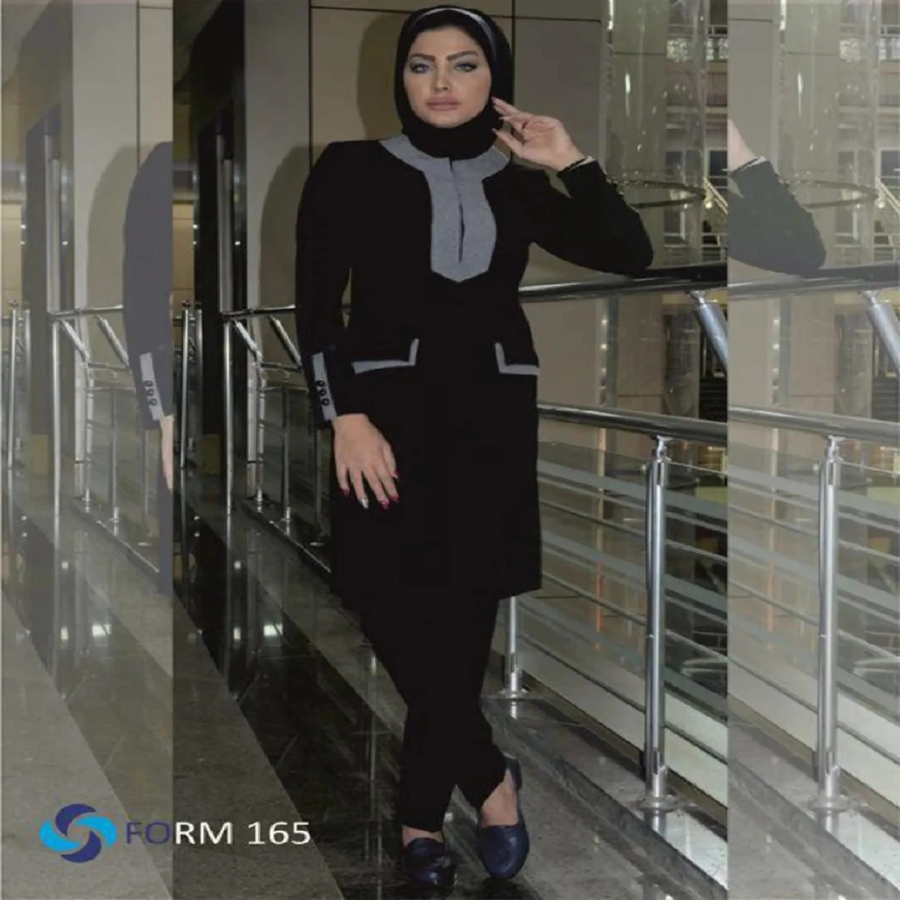 مانتو شلوار اداری کد 165 مانتو شلوار اداری کد 165